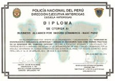 Ministerio del Interior con intervención de la Policí­a Nacional del Perú